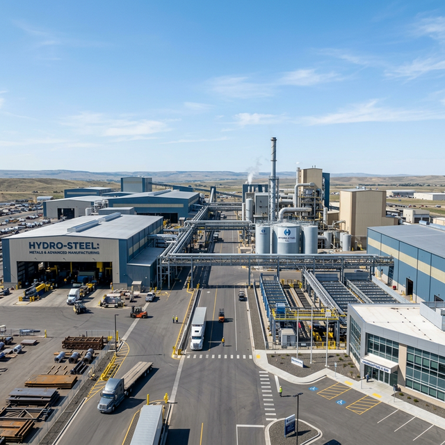 Industrial metal facility